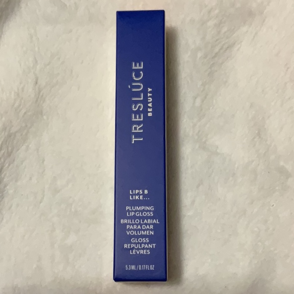 Tresluce Lips Be Like… Plumping Gloss in CHAMPAGNE SIPS